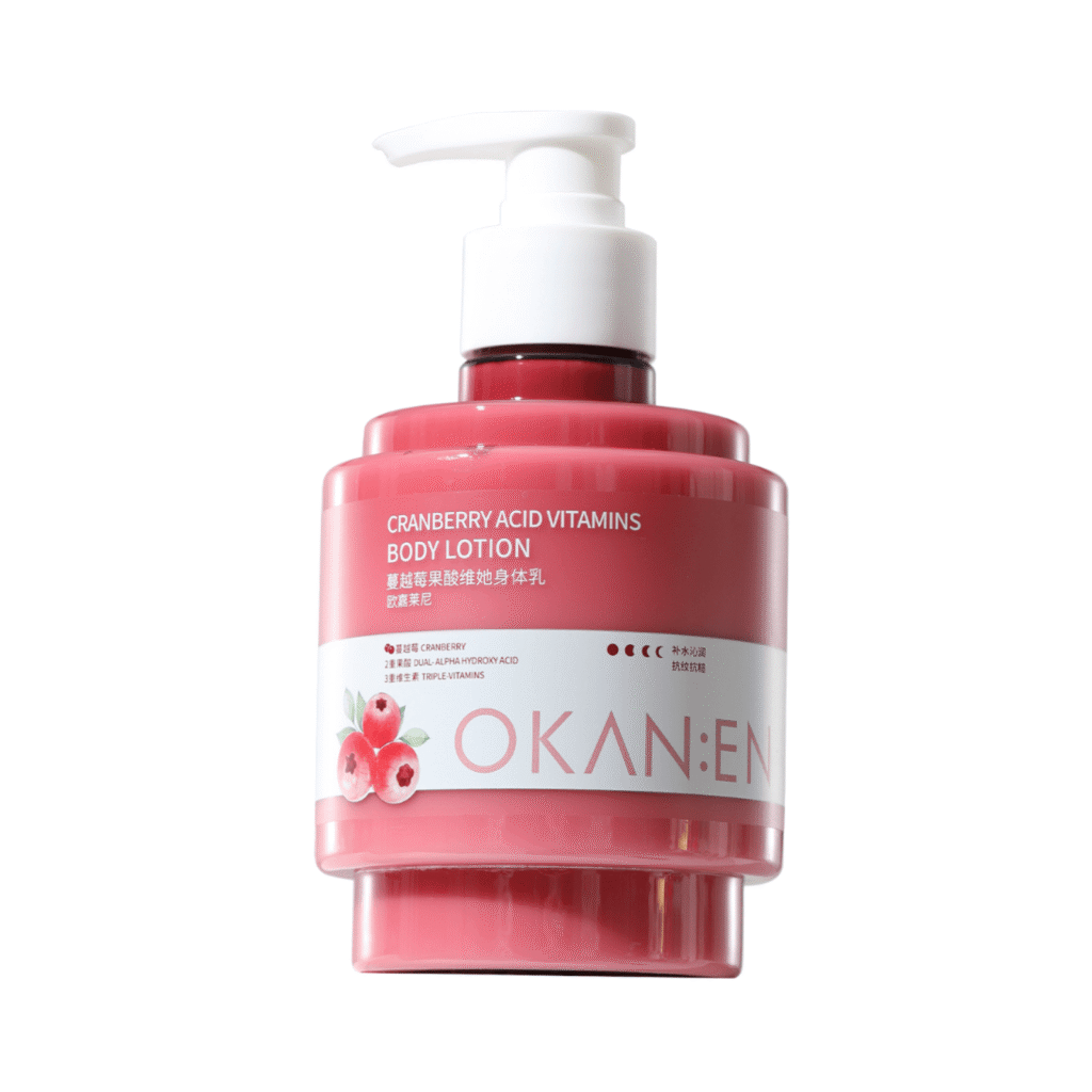 Cranberry AHA Vitamin Body Lotion