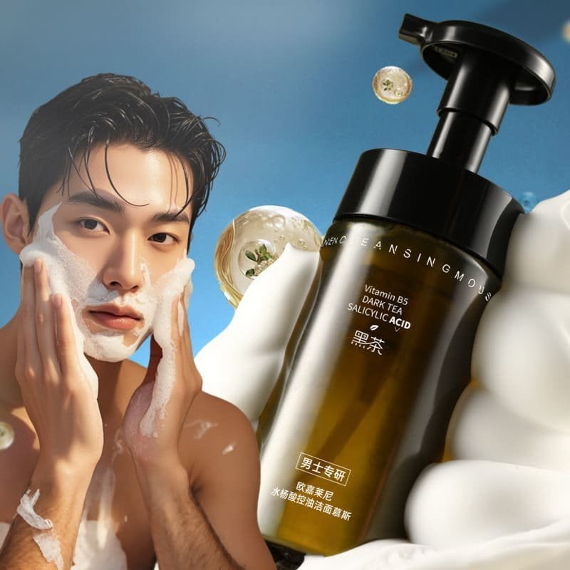 Black Tea Extract & Salicylic Acid Cleansing Mousse