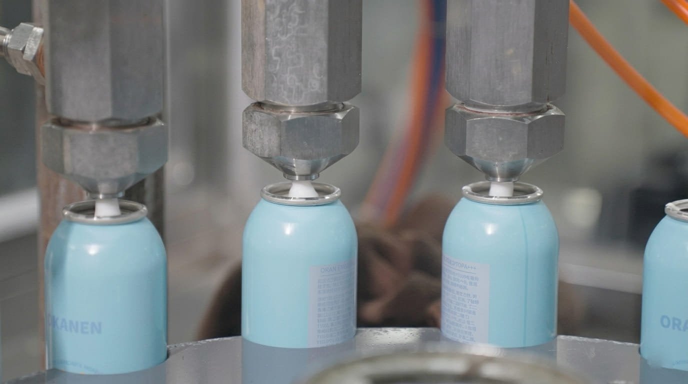 Automated body wash filling line