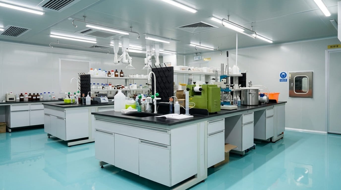 OKANEN R&D laboratory for body wash formula development