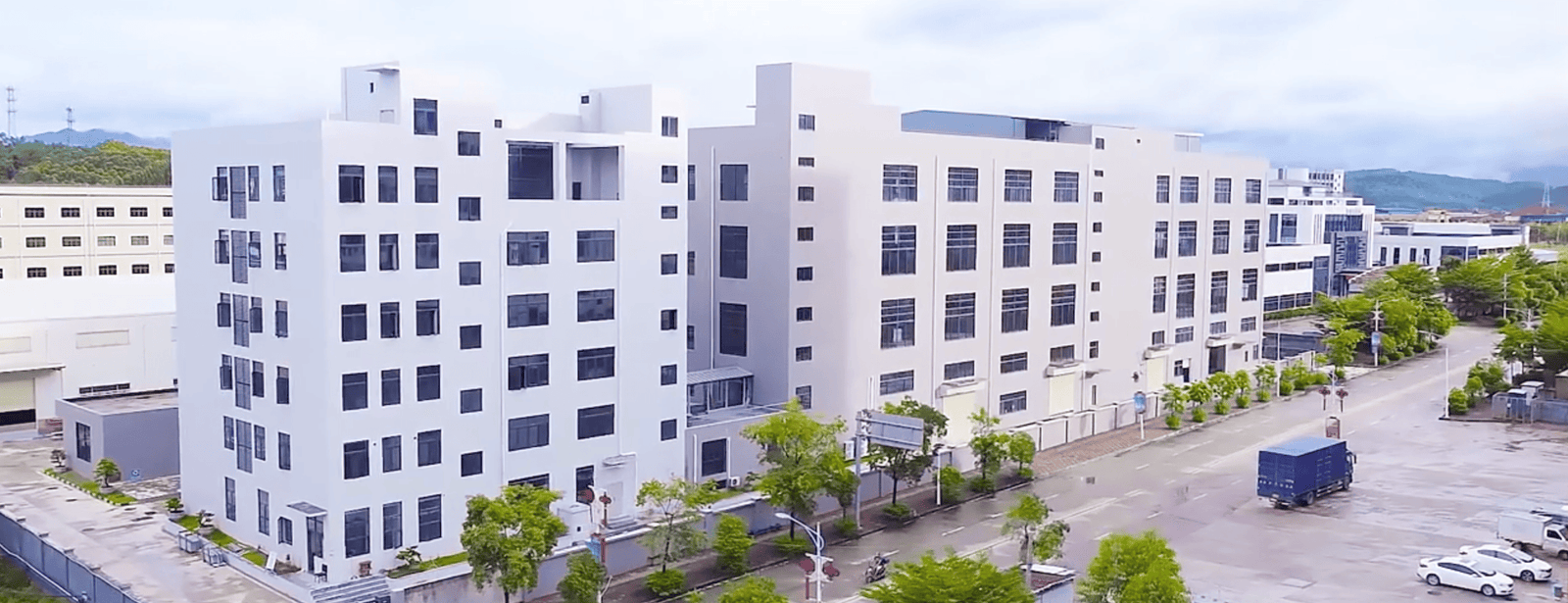 OKANEN factory exterior in Shantou, China