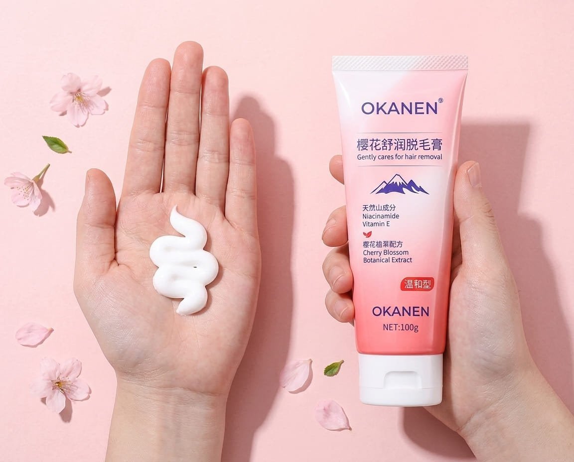 Classic body hair removal cream in tube