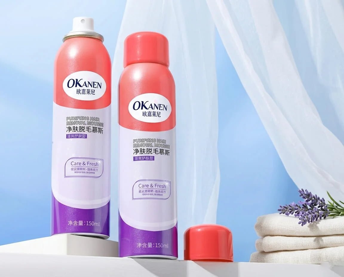 Classic hair removal spray for women