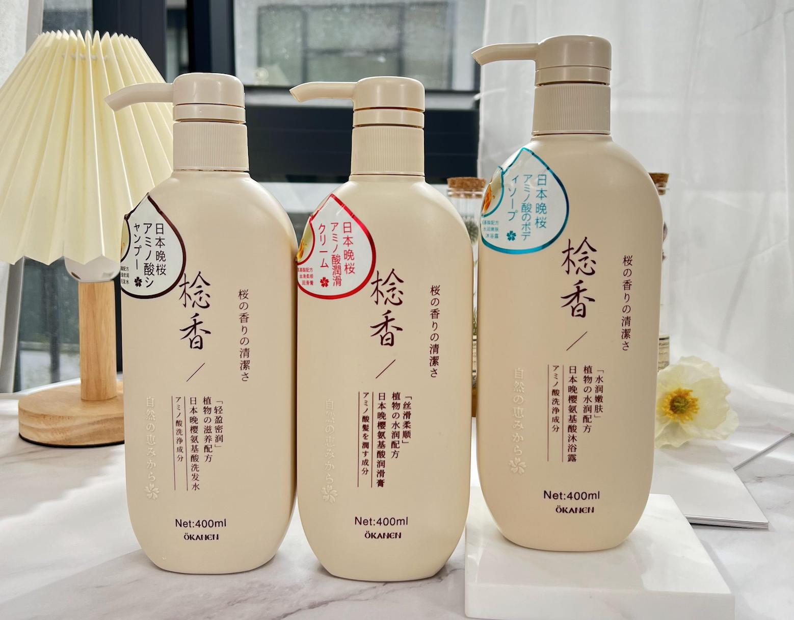 OKANEN Japanese Sakura Amino Acid Shampoo OKANEN Japanese Sakura Amino Acid Shampoo